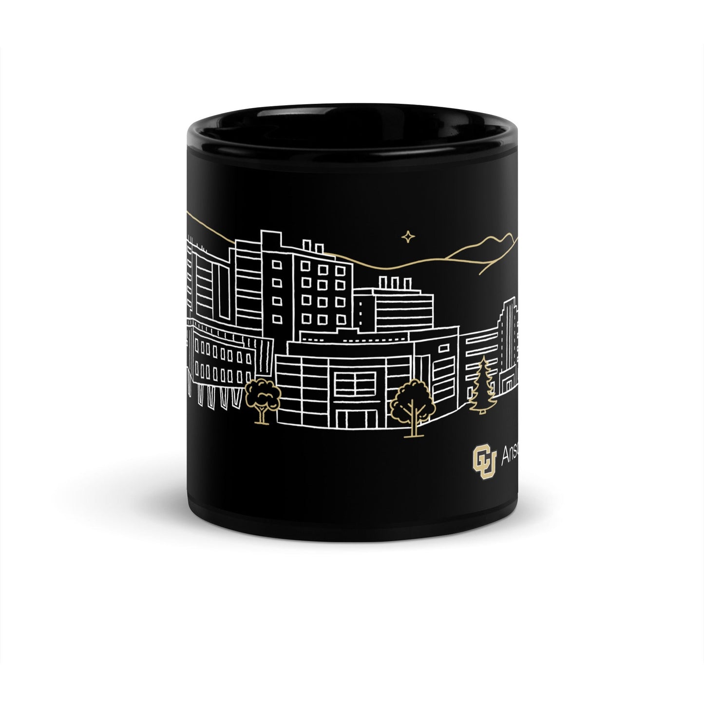 Black Glossy Mug