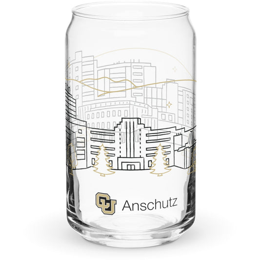 Can-shaped glass