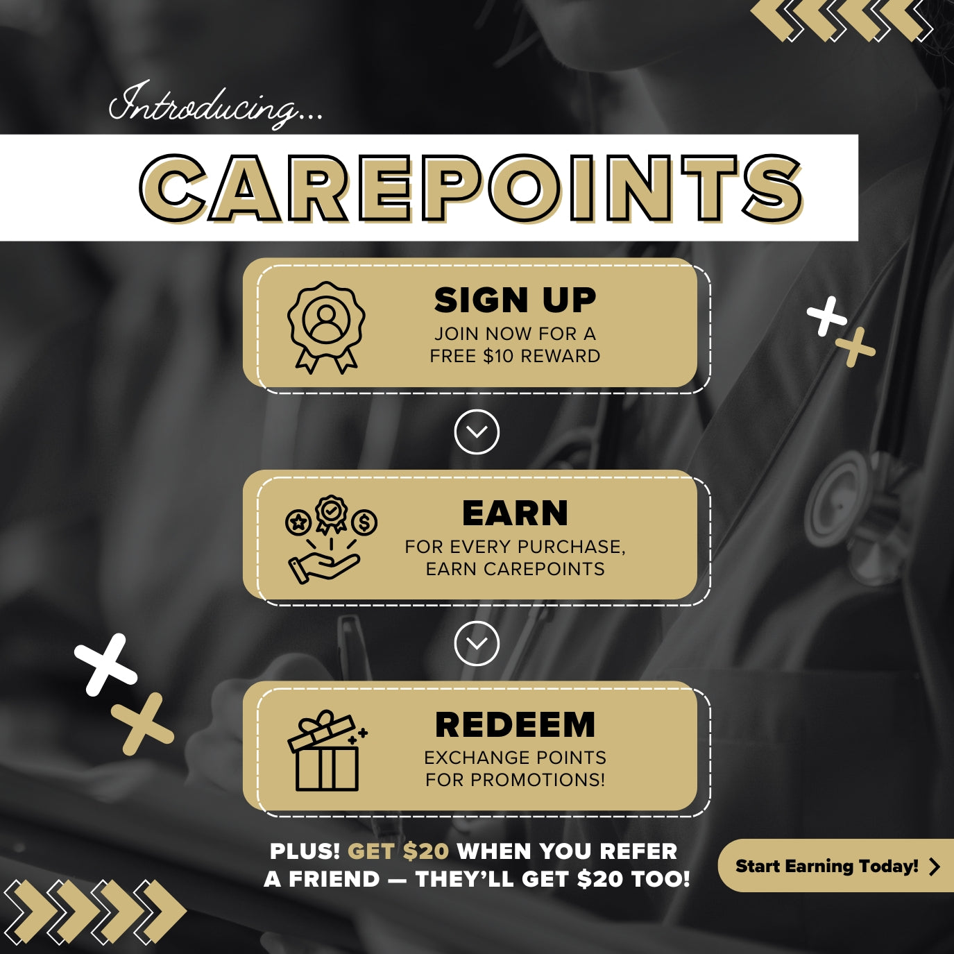 Introducing CarePoints - Sign Up, Earn Points & Redeem - SIGN UP NOW
