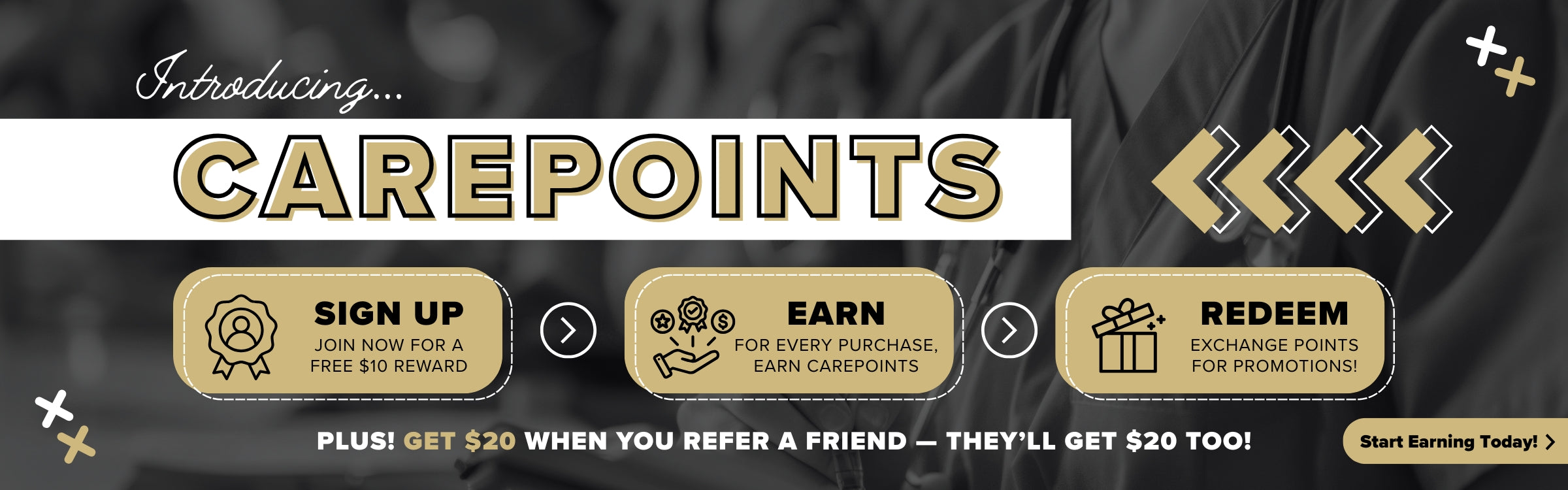 Introducing CarePoints - Sign Up, Earn Points & Redeem - SIGN UP NOW
